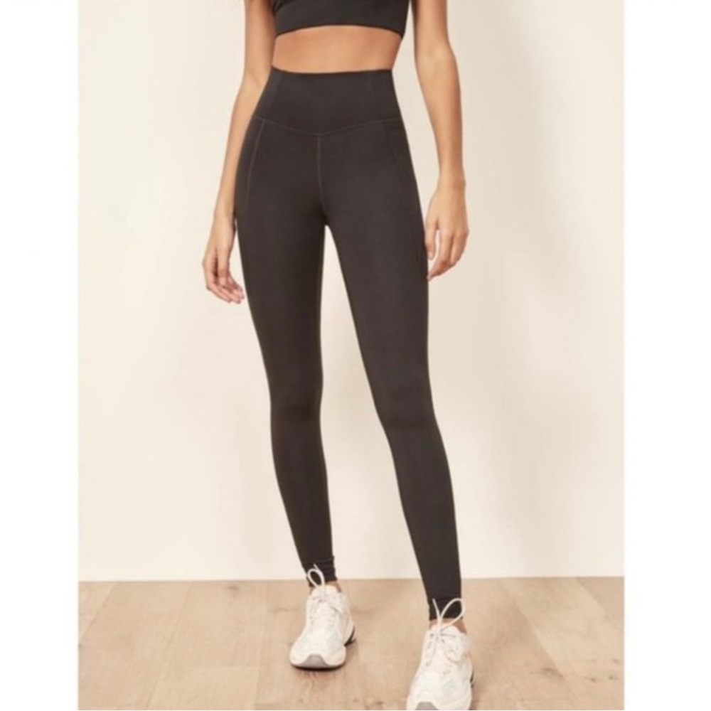 girlfriend collective High-Waisted Black Leggings
